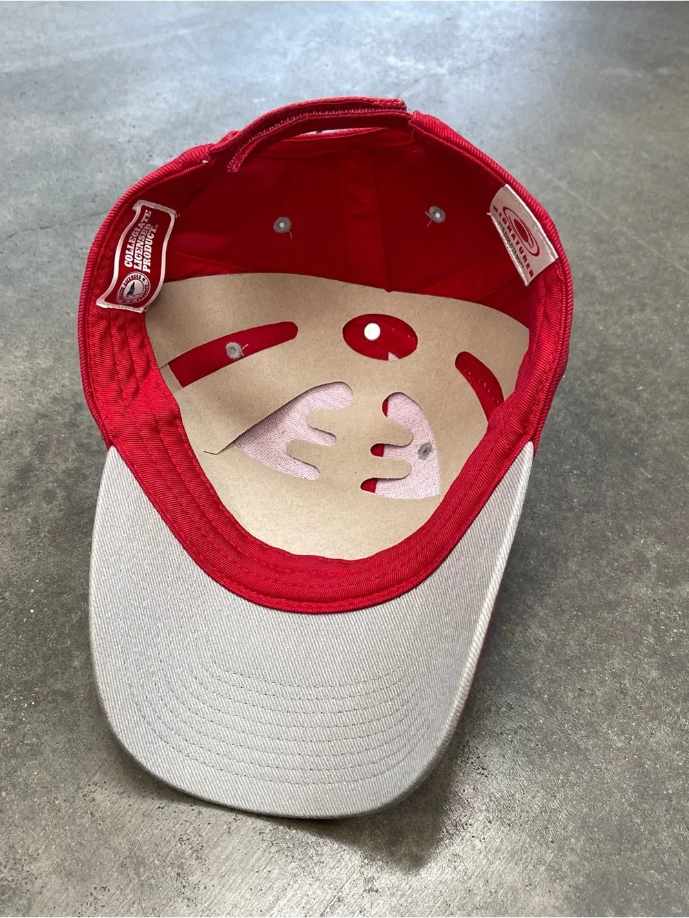 Vintage Ohio State Buckeyes Red Adjustable Hat Cap